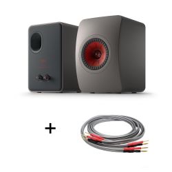 LS50 Meta + XT40i Speakerkabel 3m - Grijs